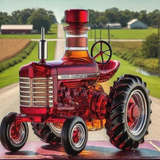 100 LET FARMALL Whisky Láhev