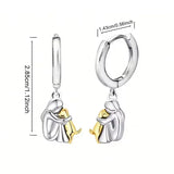 Marketa Praha | Náušnice s objetím psa